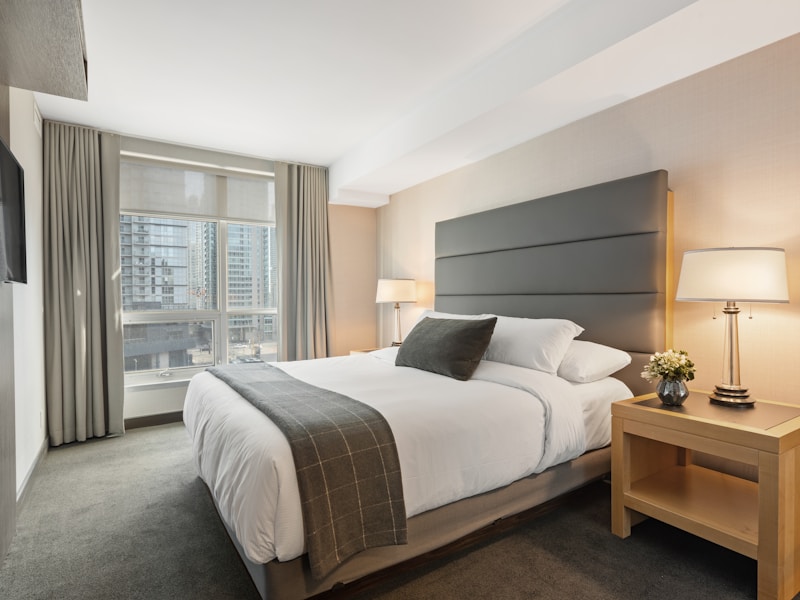 Spacious two-bedroom suite with full kitchen at HEM Hotels